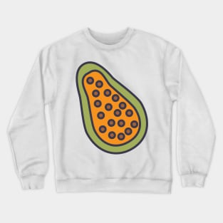 Cute Papaya Crewneck Sweatshirt